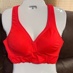 Athleta Vivid Red Bra